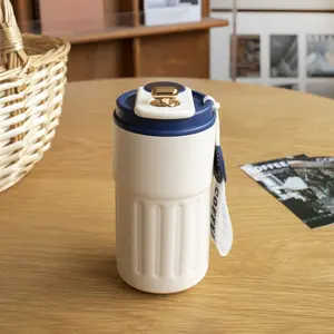 316 Stainless Steel Travel Mug With TemperatureDisplay-Vacuum Insulated/cold Coffee, SuitableFor All Seasons, ldeal Gift For Any Occasion Drinkware Flask