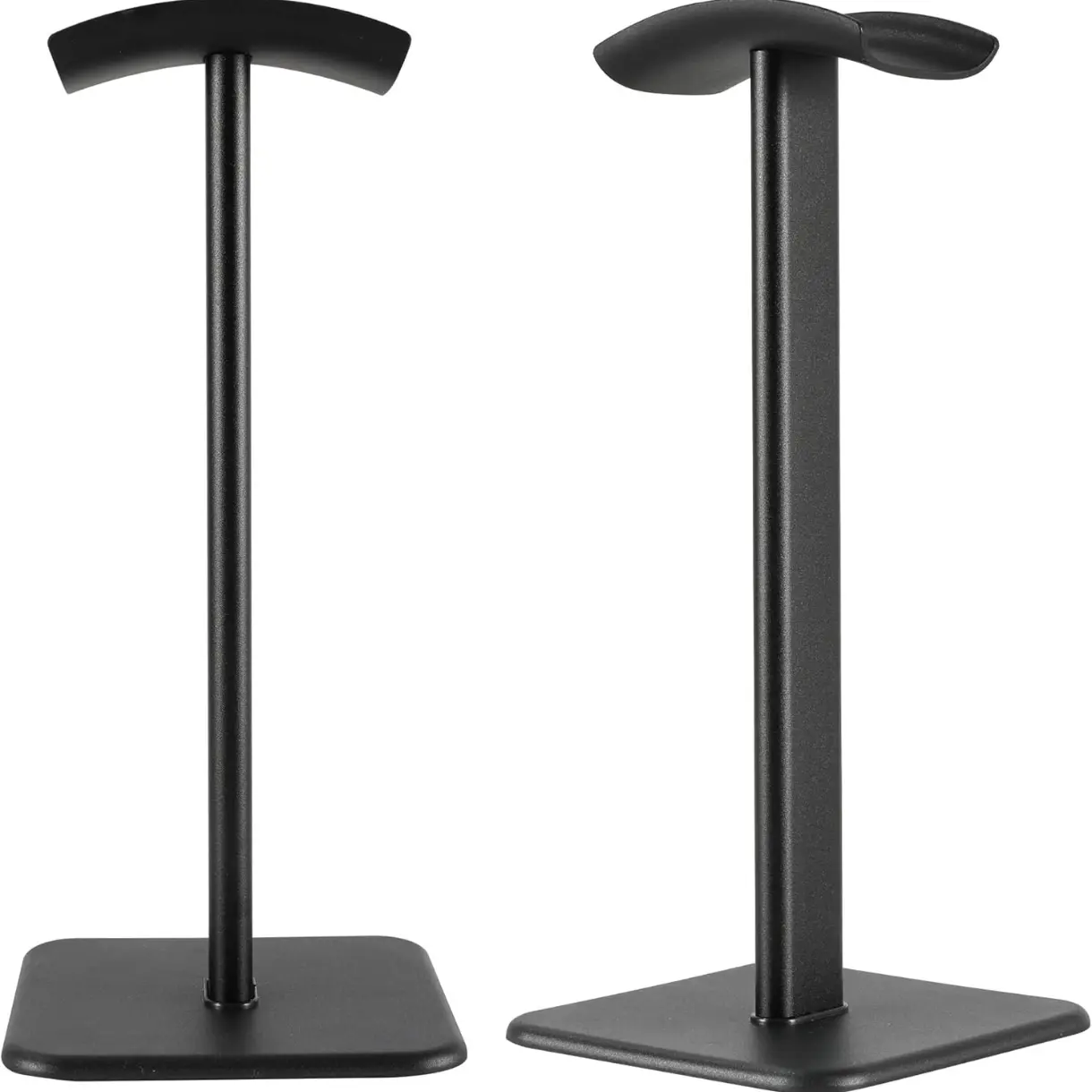 Aluminum Metal Headphone Stand - Universal Headphone Accessories for AirPods Max, HyperX Cloud II, Xbox 1, Turtle Beach, Sennheiser, Sony, Bose, Beats PC Gaming & Bluetooth Headsets (Black) - Audio Accessories