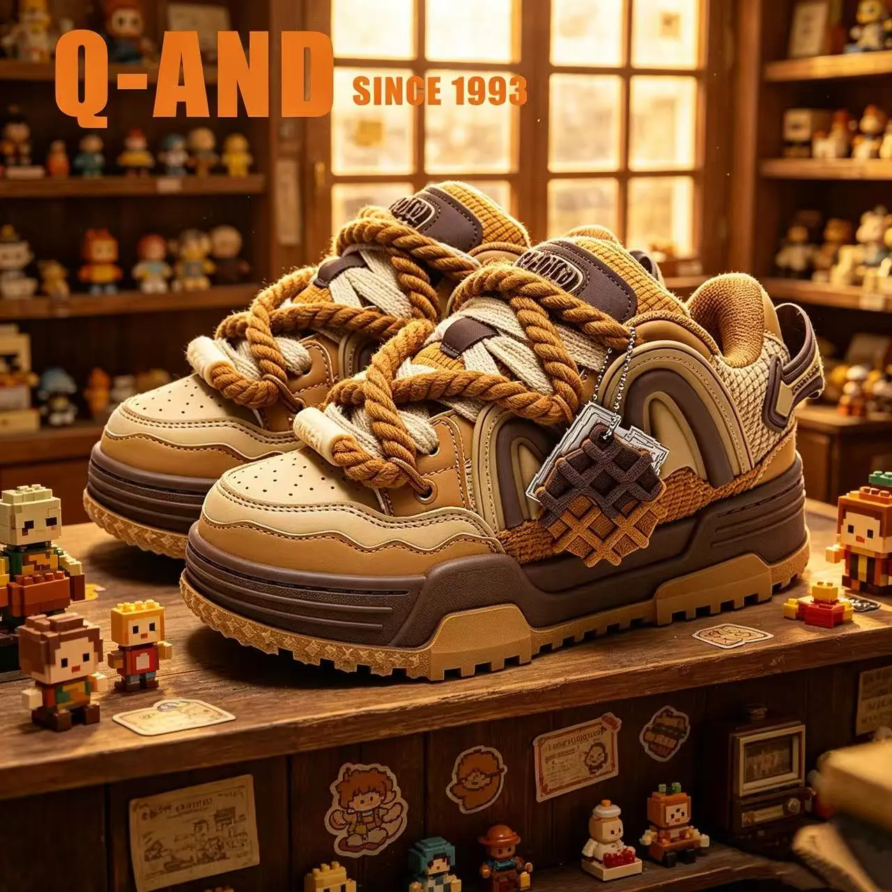 Q-AND 2026 Sports Shoes: With multiple color options, they are the ideal choice for outdoor sports enthusiasts, students and trendsetters High Top Sneakers
