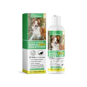 Dogs Dental Care Water, Breath Freshener and Teeth Cleaning Dental Care for Dogs, Plaque Tartar Remover Easy add to daily water bowl