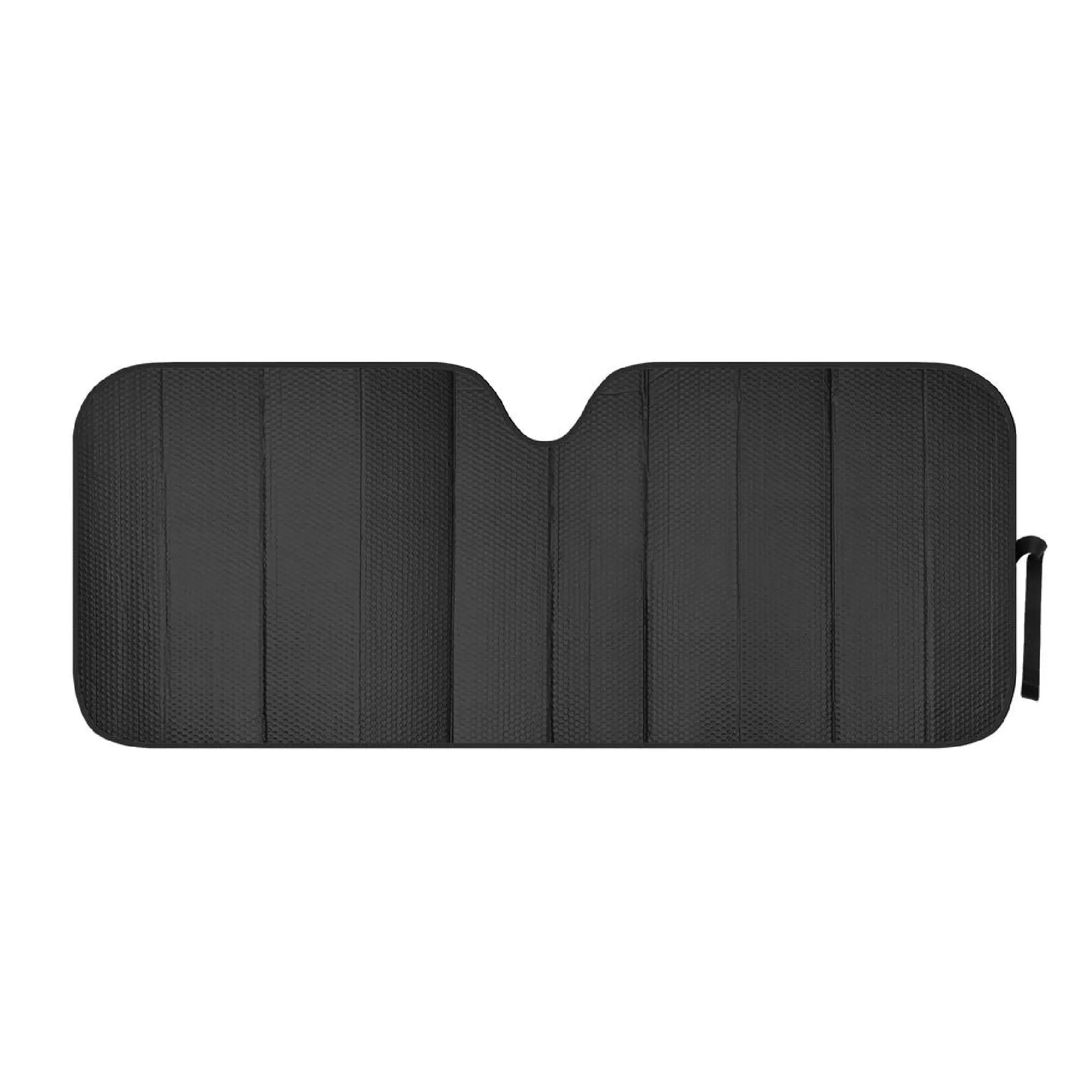 Motor Trend Accordion Black Car Windshield Sun Shade - Car Sun Visor Sun Shade for Windshield - Window Shades for SUV & Truck - Dash Cover Sun Protection Window Shade Accessories - 58" x 24"