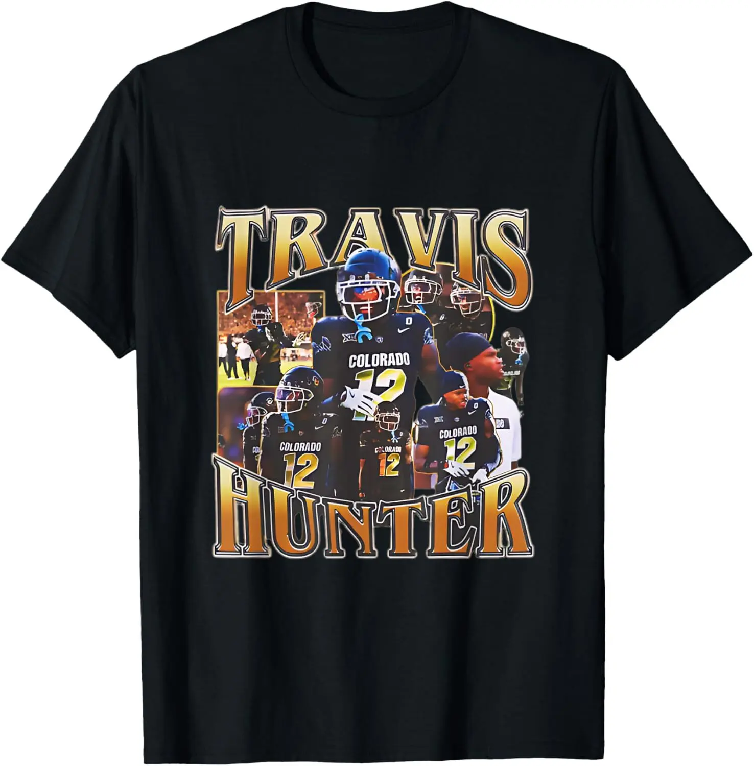 Vintage travis hunter Shirt ~ Unisex Apparel Relaxed Fit Printed In The Usa Clothing