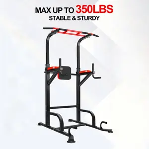 Multifunctional Pull-Up Bar - Space-saving, lightweight and adjustable design, easy to install, used for high-intensity strength training, fitness, muscle building and exercise power cage - suitable for home gyms