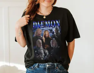 Daemon Shirt, Targaryen Shirt, Vintage 90s Bootleg Style Shirt, HOTD Shirt