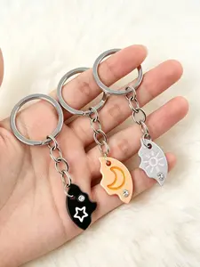 New Magnetic Keychain Set for Best Friends, Trendy Puzzle Keychains, Cute Bag Accessories, Perfect Mother's Day Gift