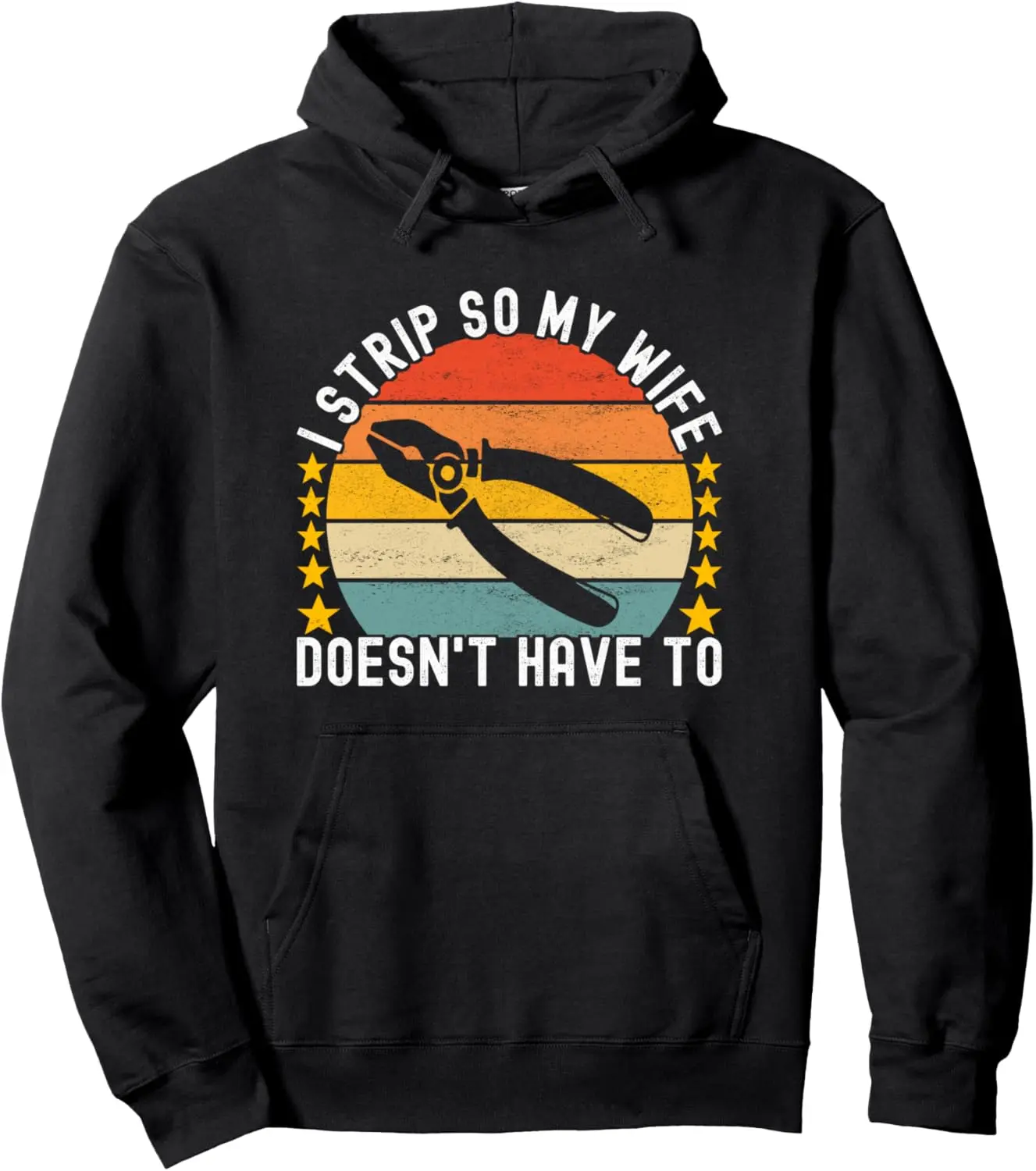 Electrician Journeyman Electrical Technician Pullover Hoodie 5