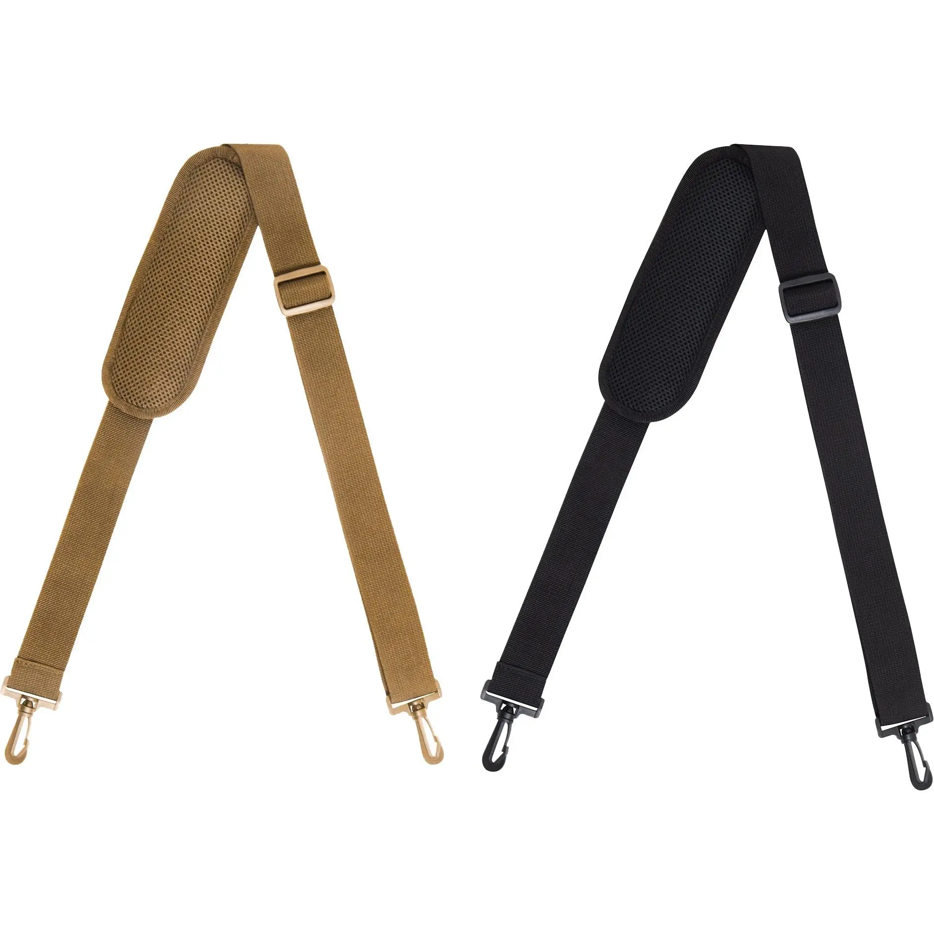 Comfortable Extendable Bag Strap - Accessories for Bags with Removable Pad, Swivel Clips, 48in Length, Easy Attachment, Fits Duffle/Weekend Luggage, Attachable Replacement