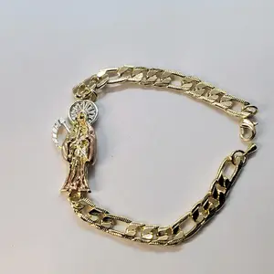 santa muerte bracelet