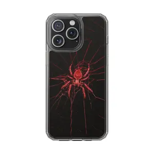 Matte Red Spider-Man Folding Phone Case iPhone 17 16 15Pro, 14, 13, 12, 11, 8, XR Mini, Pro Max, Plus Accessories Protection unisex funny