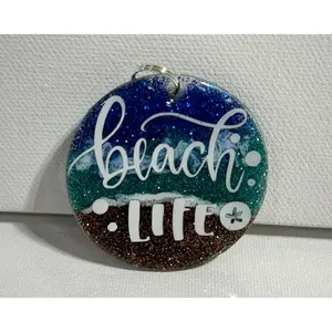 Beach Life Bliss Keychain
