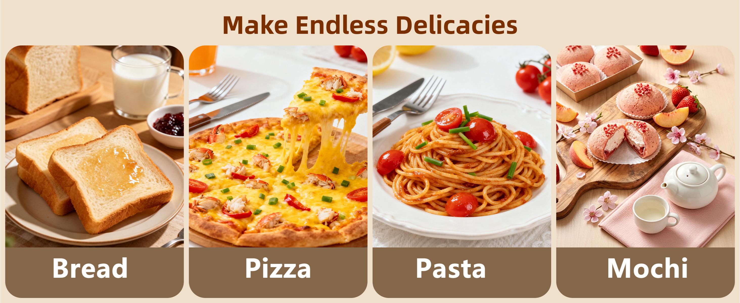 AIZIYO DoughChief 7Qt Electric Dough Mixer with Ferment Function, Dough Maker with 304 Stainless Steel Bowl, Microcomputer Control, Face-up Touch Panel, Easy To Clean for Bread & Pizza