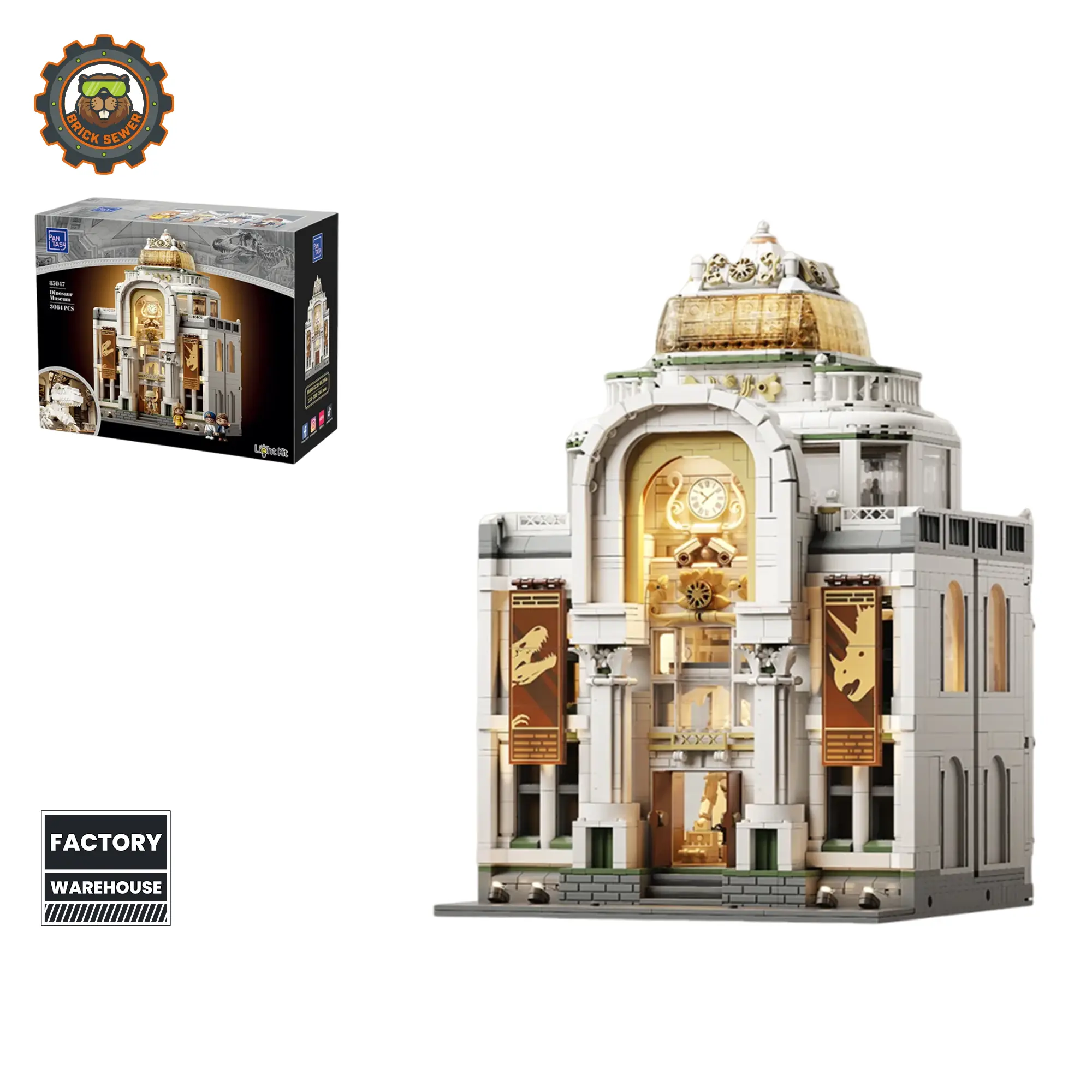 PRESALE NOW | Pantasy Dinosaur Museum Modular 85047PTS