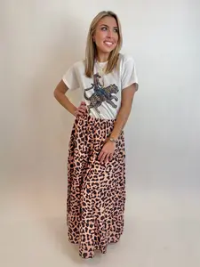 Cheetah Maxi Skirt