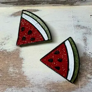 Watermelon Shaped Freshie Vent Clips