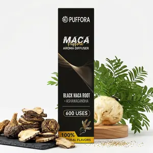 PUFFORA Natural Nasal Inhaler Stick| Plant-Based Habit Replacement| Portable Essential Oil Aromatherapy| Pure Essential Oil Herbal Inhaler Refreshing Focus Aid| Satisfying Gift| Plant-Powered Mood Enhancement Stick (Energy, Sleep, Calm)