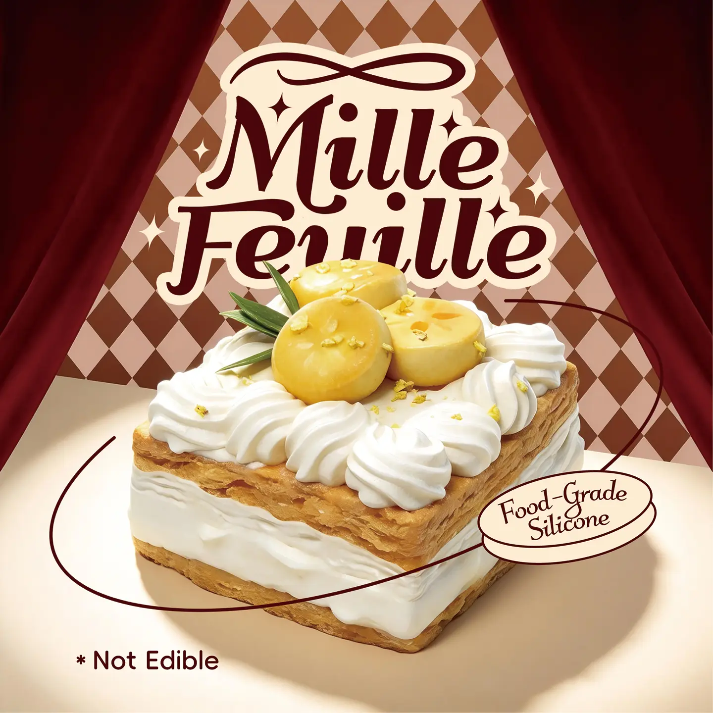 Mille Feuille DIY Tabasquishy handmade relieve stress A015