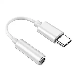 iPhone 15 Headphone Adapter USB Type C to 3.5mm Headphone Jack Aux Audio Adapter Dongle Compatible for iPhone 15/15 Plus/15 Pro/15 Pro Max, iPad Pro, MacBook, Galaxy S23 S22