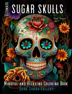 Sugar Skulls Coloring Book for Adults: 50 Intricate Designs for Stress Relief and Relaxation
