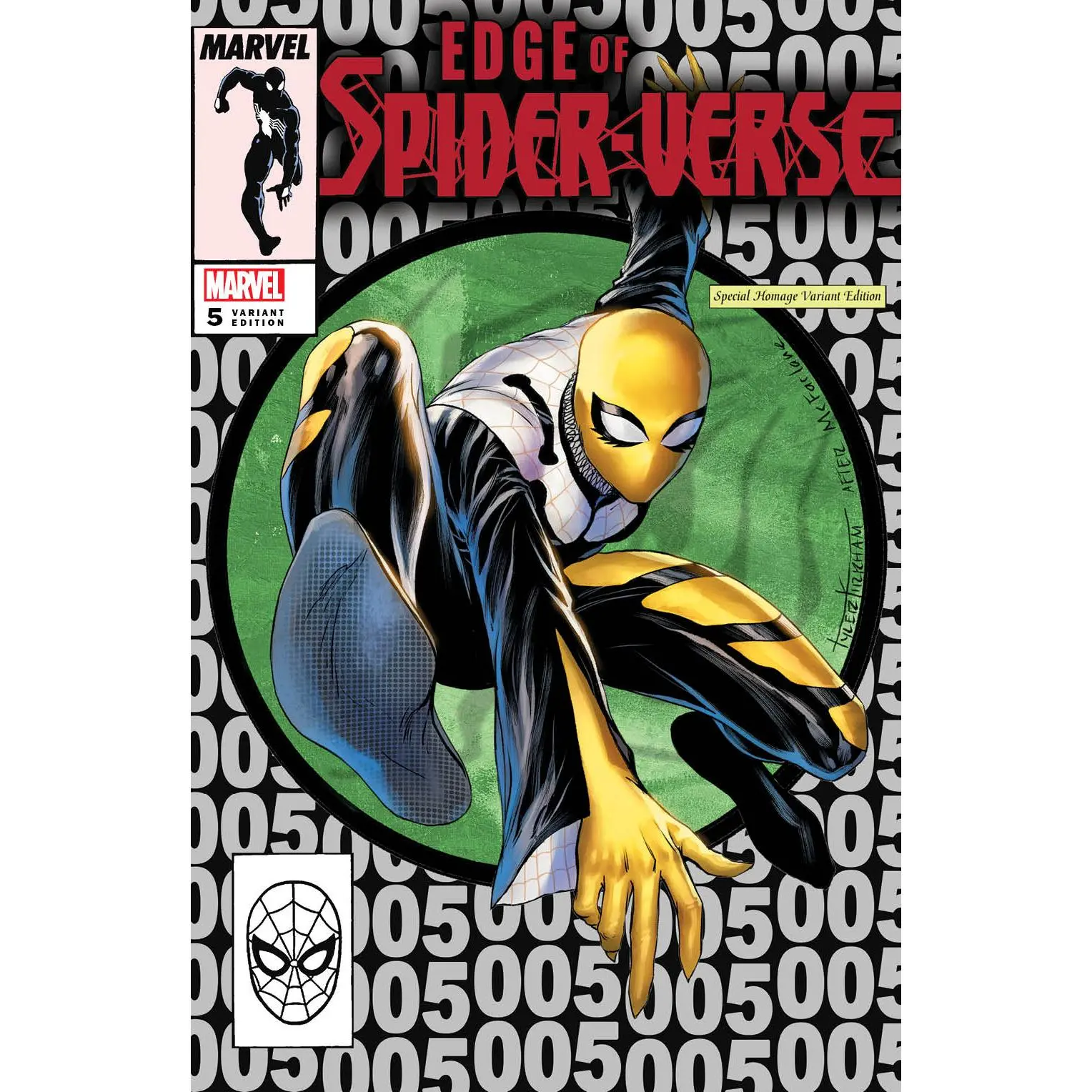 Edge Of Spider-Verse #5 Unknown Comics Tyler Kirkham Exclusive Nycc 2022 Silver Var (11/02/2022)