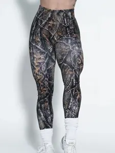 Womens Pinnacle Scrunch Butt Legging - Dark Forest Camo, Printed Leggings, Women's Leggings, Yoga, Gym, Capris