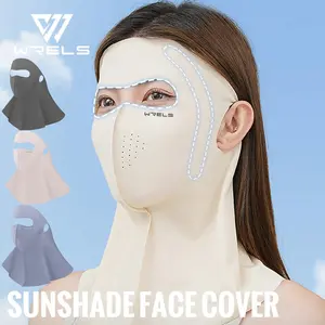 Breathable Sweat-Proof Sun Protection Face Mask, Flexible Fit Cool Feeling Mask, Outdoor Hiking Cycling Face Cover, 1 Piece/3 Pieces