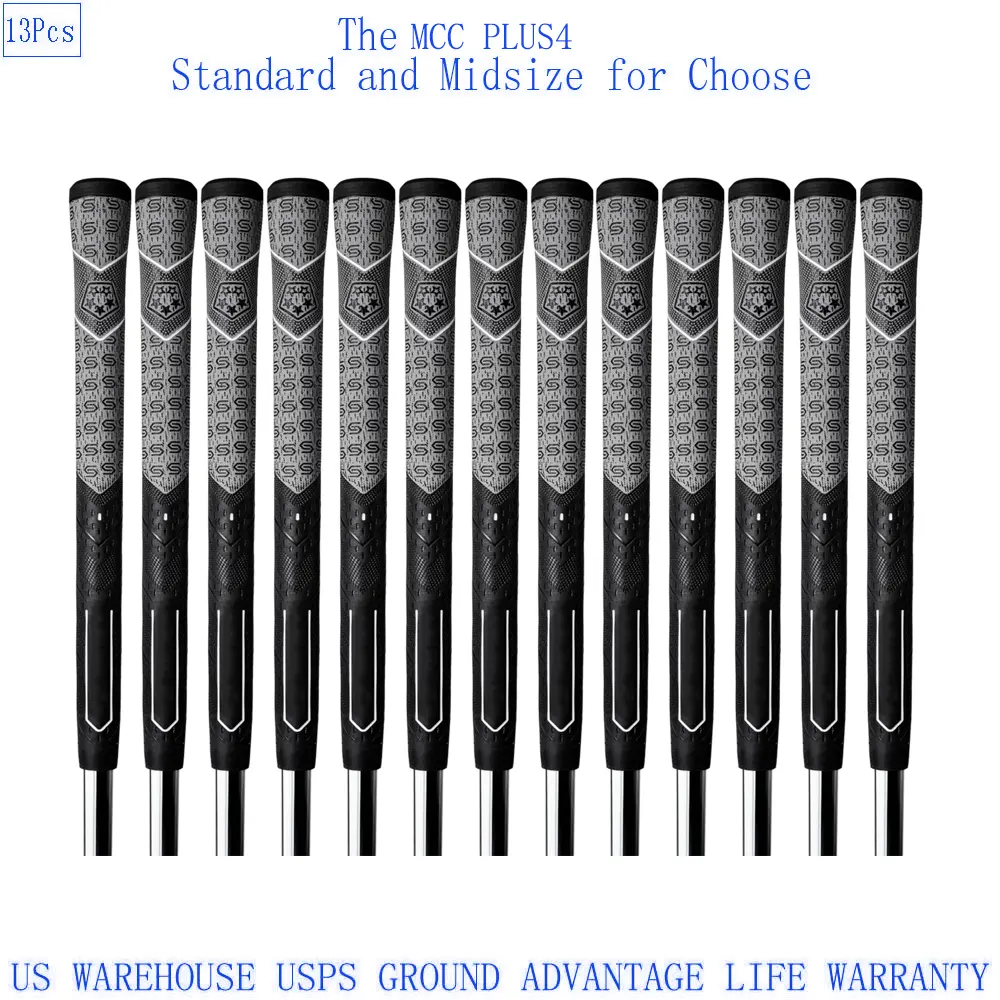 13Pcs STEPH CURRY MCC Plus4 Golf Grip Golf Club Anti-slip 60R Natural Rubber