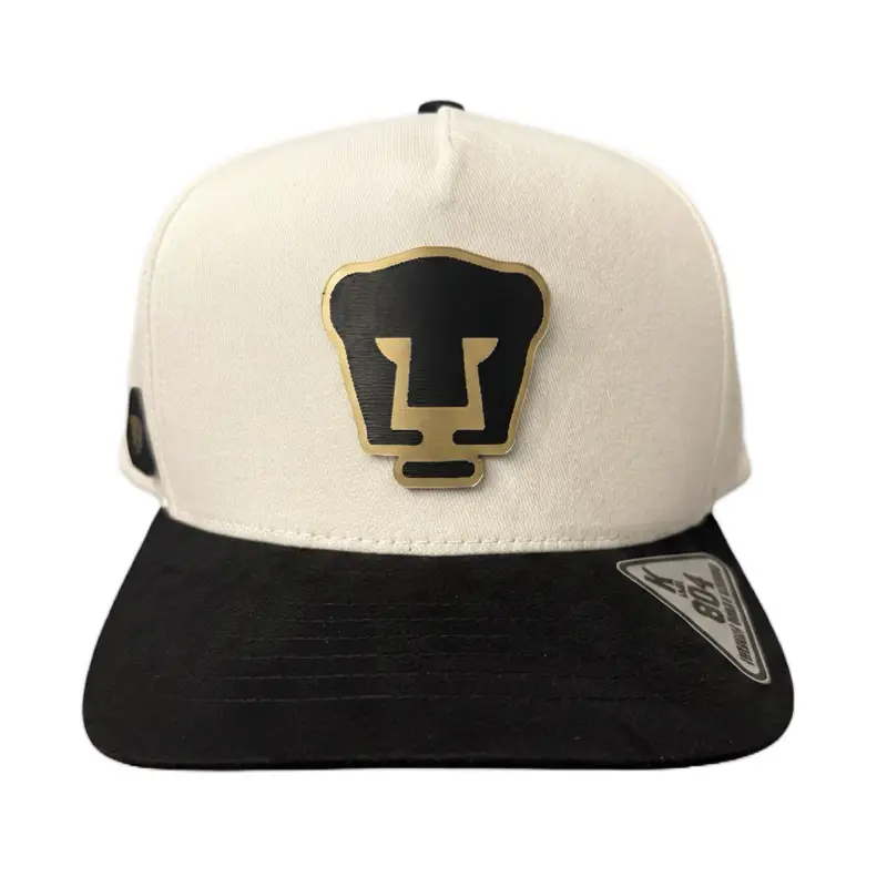 Flatbill Snapback Cool Hats for Fans with Gold Team Logo, Premium Quality Headwear Offering Durability and Comfort