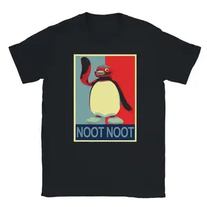 Noot Noot Vintage Pingu Japanese Penguin T-Shirt