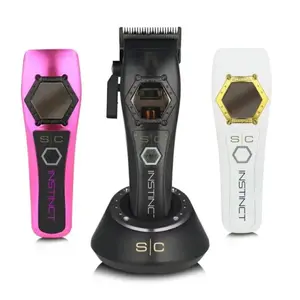 StyleCraft Instinct Metal Edition Cordless Hair Clipper w/ IN2 Vector Motor & Intuitive Torque Control