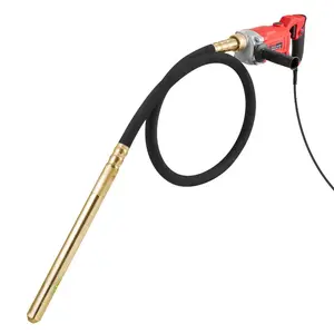 VEVOR Handheld Concrete 800W Electric 13000 VPM, Electric Concrete Vibrating Tool With 6.6ft/ 2m Shaft Rod, Portable Pencil Cement Remove Air Bubble and Mix Concrete