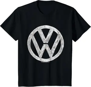 Kids Volkswagen Drawn VW Logo Kids Father's Day T-Shirt