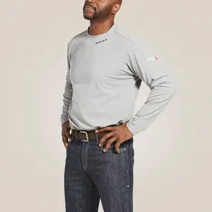 Ariat FR Base Layer Long Sleeve Shirt - Gray