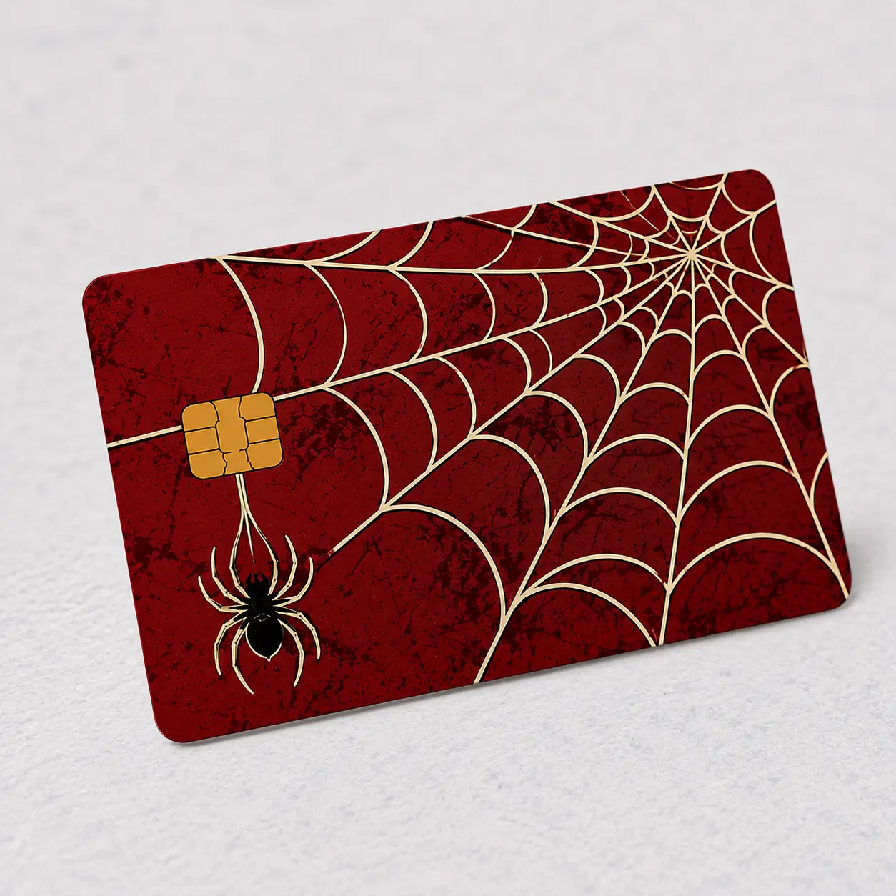 [SALE UP TO 50%] Spider Web Credit Card Stickers Bank Card Credit Card Debit Card Traffic Card Room Key Card Skin Stickers Design