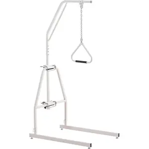 VEVOR Trapeze Bar for Bed Mobility, Heavy - Duty Steel Free Standing Trapeze Bar 250 LBS Weight Capacity, Hospital Bed Pull Up Assist for Elderly Disabled, Ideal for Hospitals, Nursing Home, Home CareVEVOR Super Brand Day