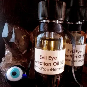 Evil Eye Protection Ritual Oil Spiritual Remedy Oil Warding Oil Magickal Oil