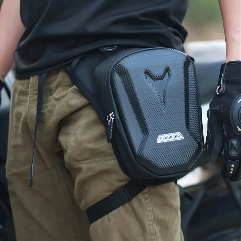 Cycling leg bag motorcycle equipment men's motorcycle waterproof reflective rider bag women's outdoor sports motorcycle travel messenger waist bag