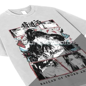 Shen Zechuan Xiao Chiye Ballad of Sword and Wine Manhua Chinese Comic Novels T-shirt Sweatshirt Hoodie Gift For Fan Fabric Top Cotton Comfort