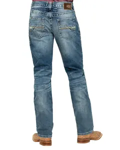 Ariat Men's M4 Dakota Low Stretch Stackable Slim Straight Jeans - 10032086