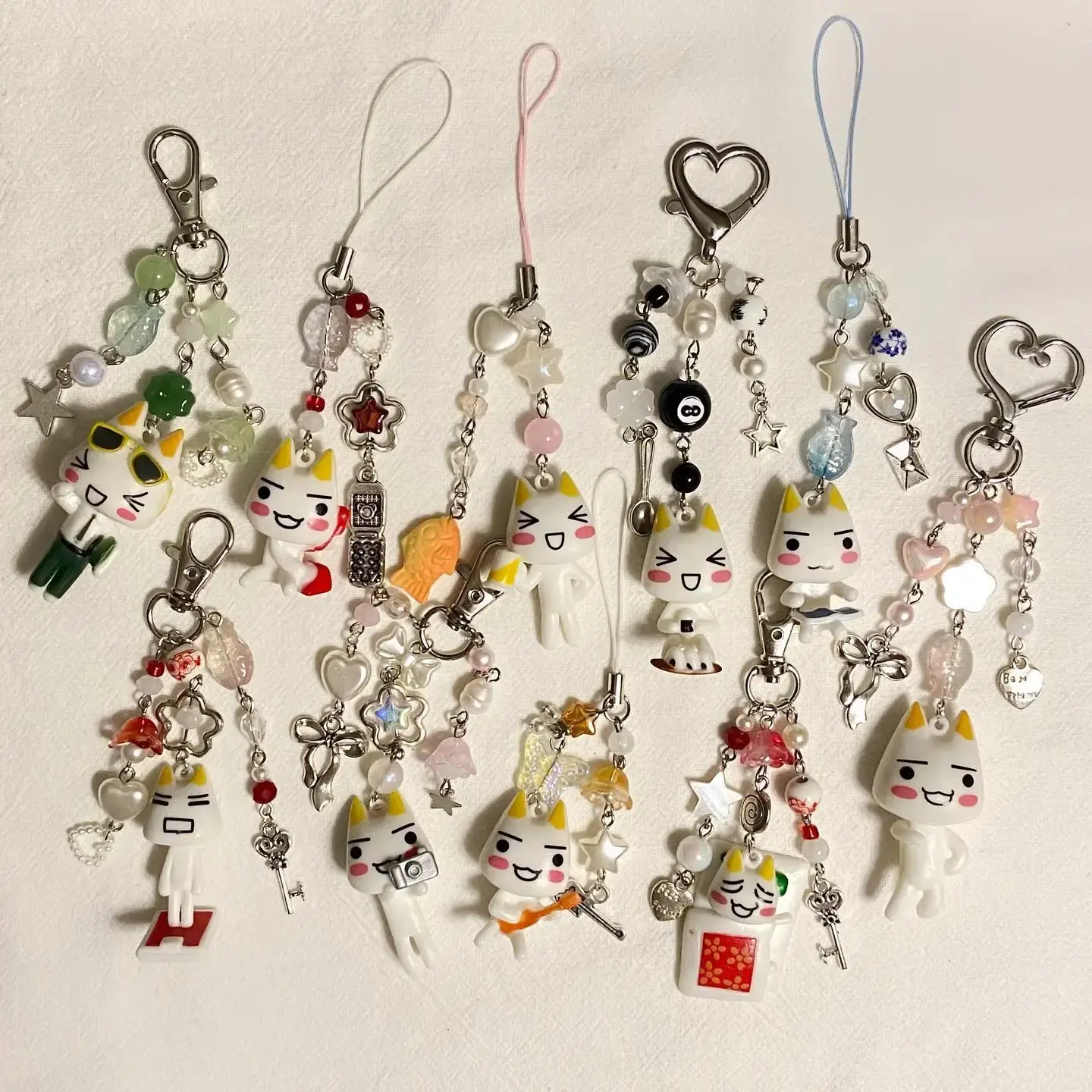 Toro inoue charms cute, anime, kawaii, aesthetic keychain Toro inoue charms cute, anime, kawaii, aesthetic keychain