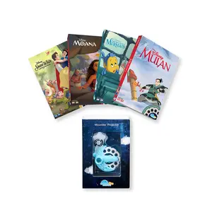 Moonlite Disney Princess 4 Story Collection with Projector