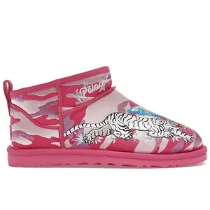 UGG Men's Classic Ultra Mini Boot Palace Pink Camo, from StockX
