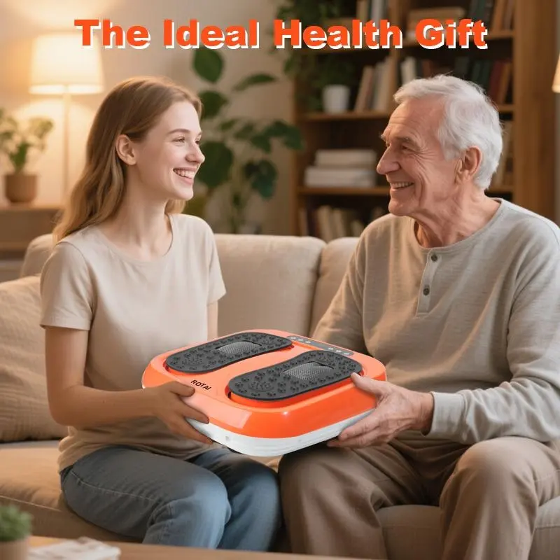 rotai vibration foot massager ROTAI Foot Massager – Vibrating platform with rotating acupressure  function, Best Dad Ever Gifts, Father's Day, Birthday, Thank You Gifts for  Dad from Daughter Son