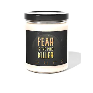 Fear is the Mind Killer | Dune Movie Themed Candle