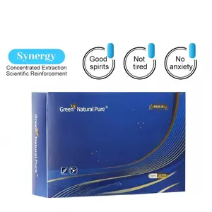 Green Natural Pure Multivitamin & Mineral Supplement / 1000mg — Contains 8 Botanical Ingredients — 30 Capsules