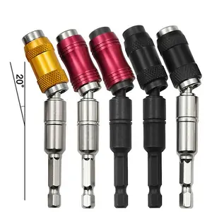 Hex Shank Quick-Release Self-Locking Extension Bar, Fast-Change Adapter for Drills & Screwdrivers. Essential for Home Repair, DIY, Holiday Decor. Boosts Tool Flexibility.