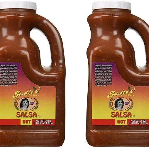 Sadie's Hot Salsa 70 oz - Authentic New Mexican Treat with Local Excellence Flavor - Perfect for Salsa Lovers