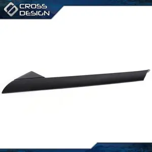 CROSSDESIGN Fit For 2011-19 Ford Explorer Windshield Outer Trim Pillar Molding Right Side RH