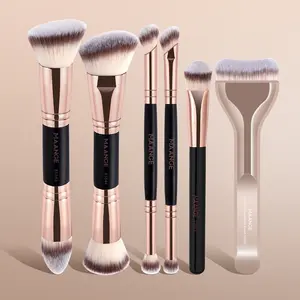 Maange 6-Piece Makeup Brush Set, Includes Foundation Brush, Concealer Brush, Blush Brush, Essential Makeup Tools, Perfect for Daily Use