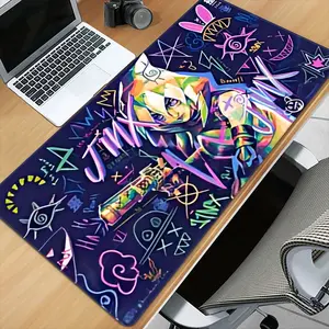Arcane pattern design, multi-size band mouse pad, specially built for fans, rubber sole to ensure stability during use, suitable for games, office, fans, most suitable for Christmas, birthday gifts for family and friends fans, game mouse pad.
