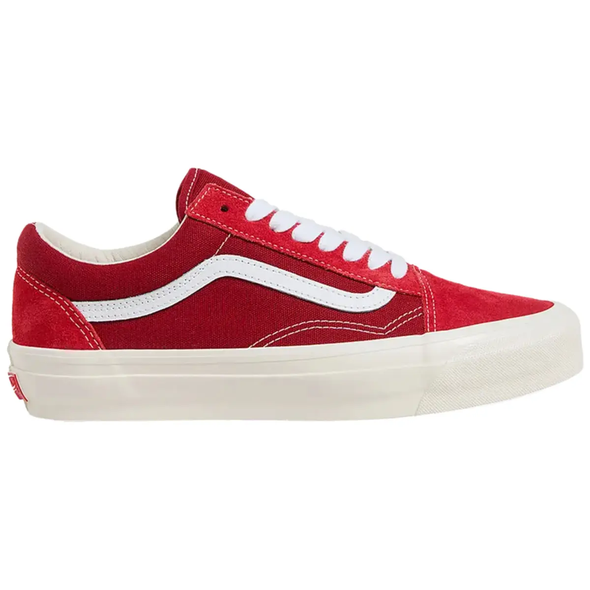 Vans Old Skool Red White Men's Fashion Shoes New